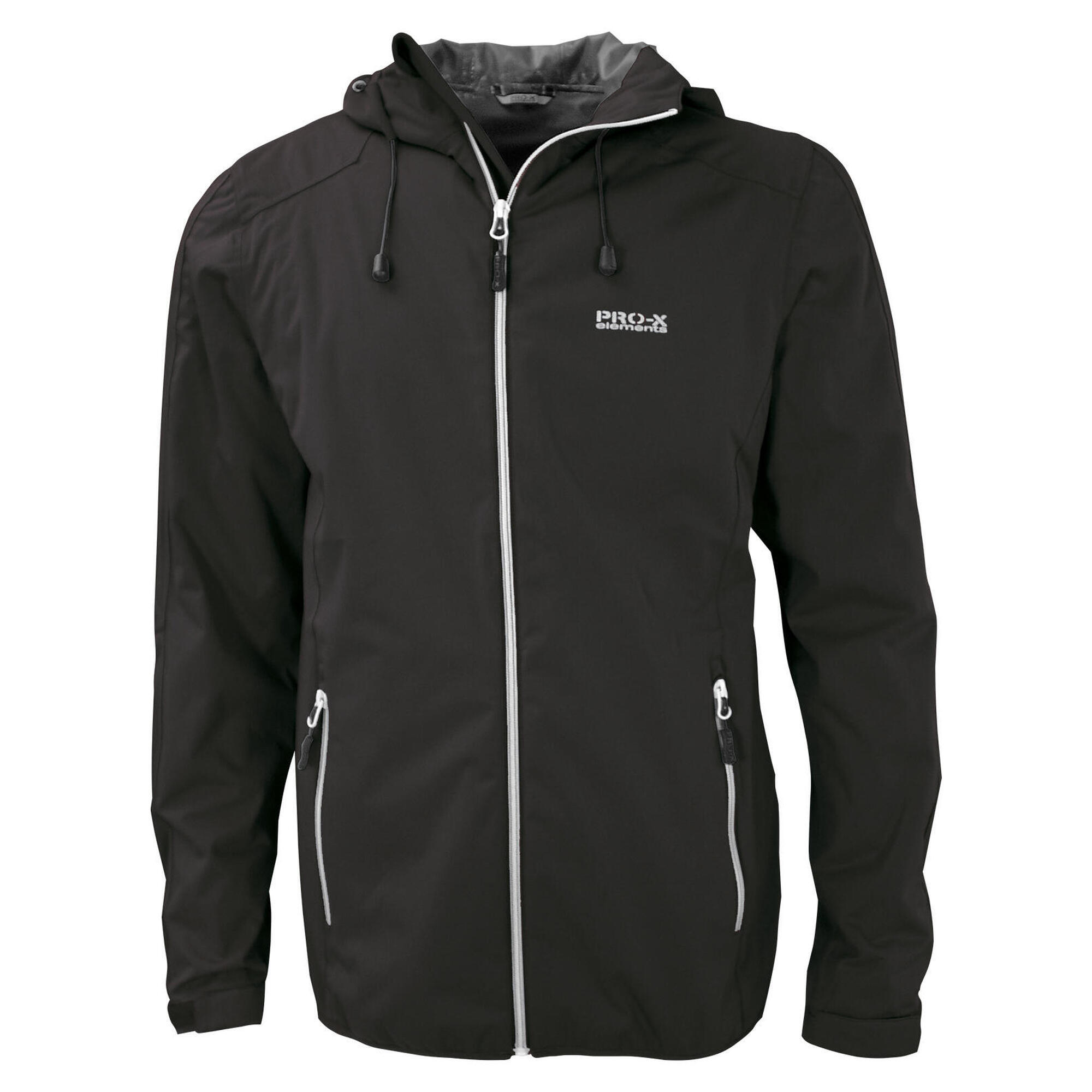 Pro-x Elements - Veste Fonctionnelle Homme Donovan Noire - Coupe-pluie - Noir - Decathlon