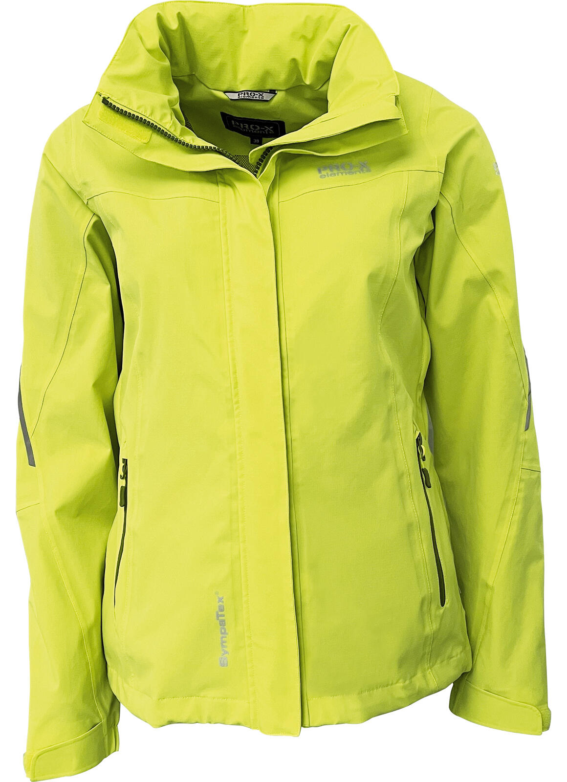 PRO-X ELEMENTS Damen Multifunktionsjacke CARINA STRETCH Lime Grün