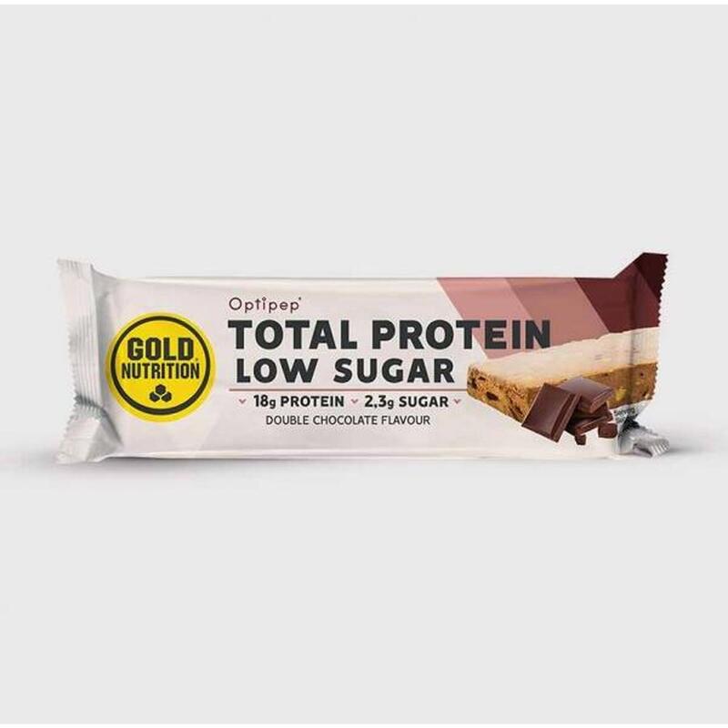 Baton proteic cu extra ciocolata Protein Bar Low Sugar, 60 g, GoldNutrition