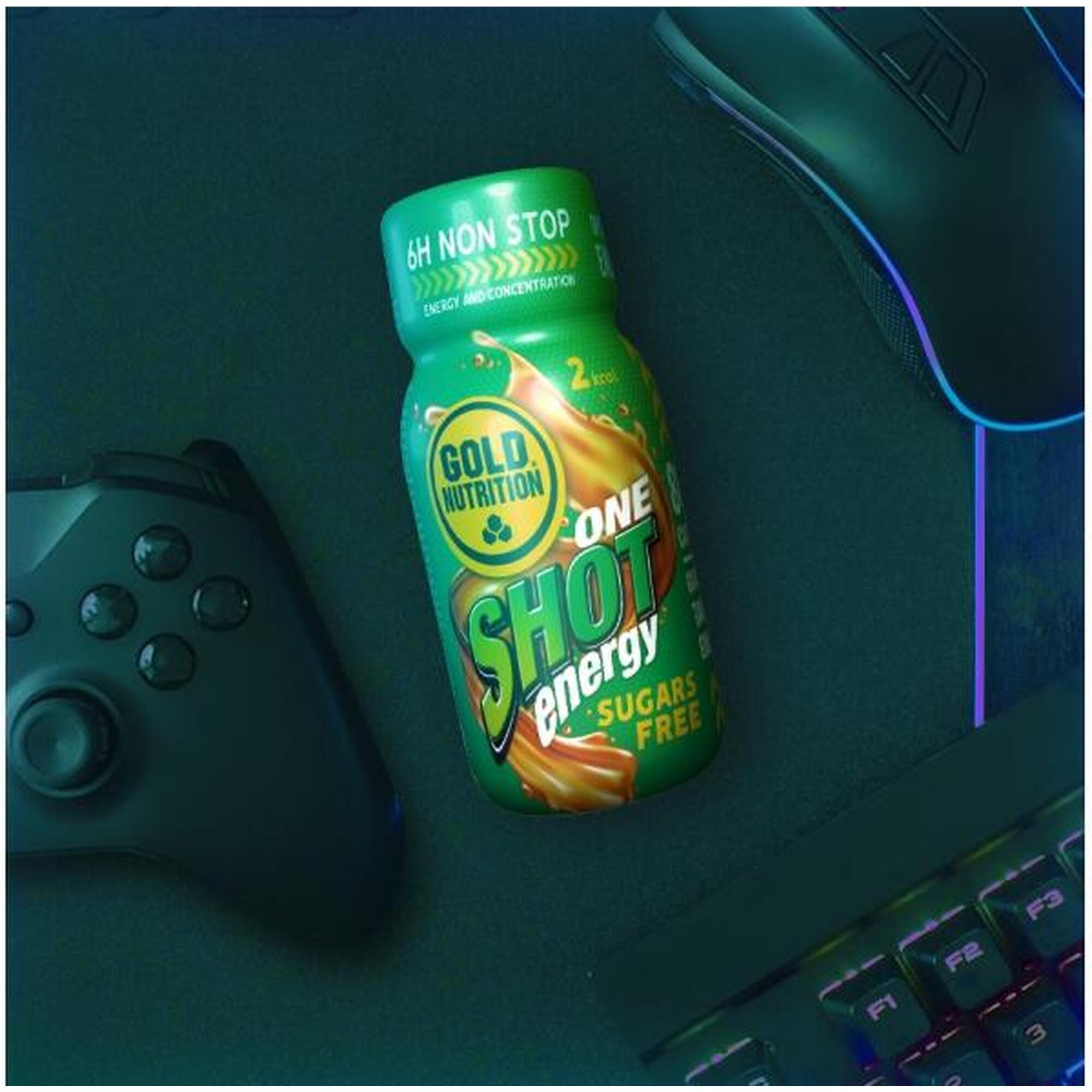 GOLD NUTRITION Bautura pentru energie si concentrare One Shot Energy