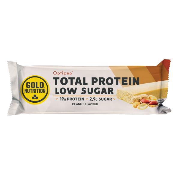 BARRA DE PROTEÍNA COM BAIXO AÇÚCAR PROTEIN BAR LOW SUGAR CRUNCHY AMENDOIM - 60 G 3/3