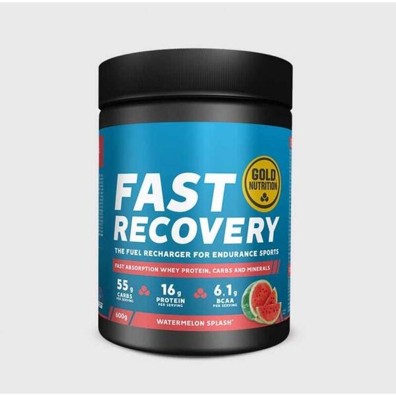 Pudra de refacere dupa efort, GoldNutrition, Fast Recovery, pepene rosu, 600 g