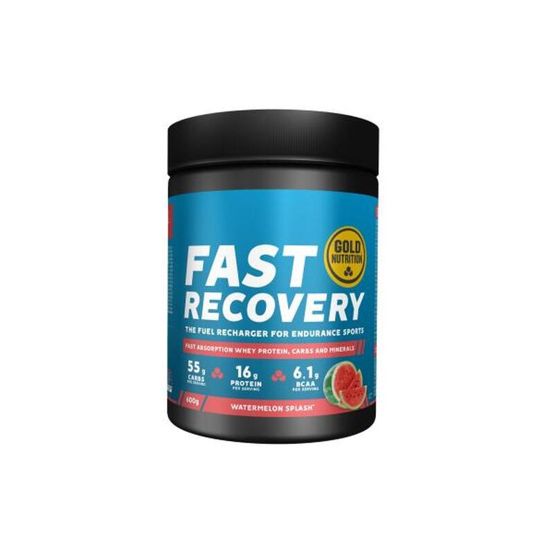 Pudra de refacere dupa efort, GoldNutrition, Fast Recovery, pepene rosu, 600 g