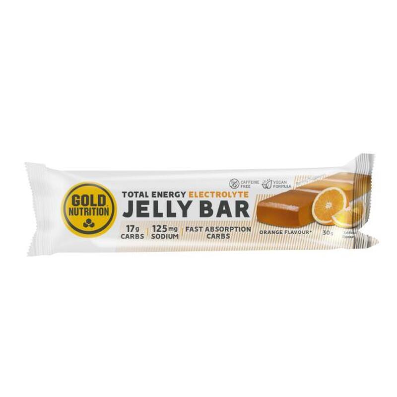 BARRA ENERGÉTICA JELLY BAR LARANJA - 30 G