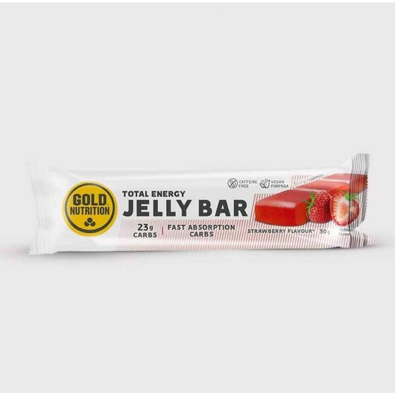 BARRA ENERGÉTICA JELLY BAR MORANGO - 30 G