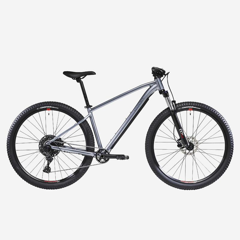 Seconde vie VÉLO VTT RANDONNÉE EXPL 520 GRIS ROUGE 29"