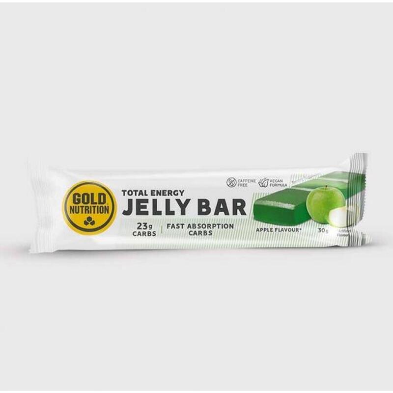 BARRA ENERGÉTICA JELLY BAR MAÇÃ - 30 G Exclusivo online                   2 cores disponíveis
 1,65€  Preço por quantidade 55,00€kg GOLD NUTRITION BARRA ENERGÉTICA JELLY BAR MAÇÃ - 30 GVendido e expedido por: Goldnutrition  