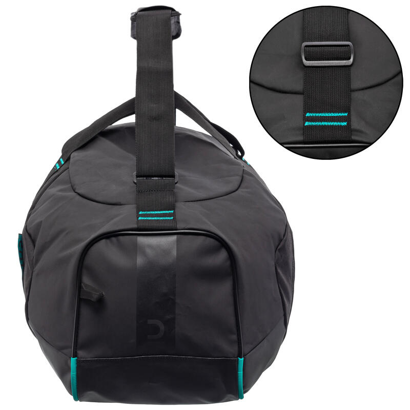 Seconde vie - Sac de plongée sous-marine SCD 65 litres noir/bleu - TRÈS BON