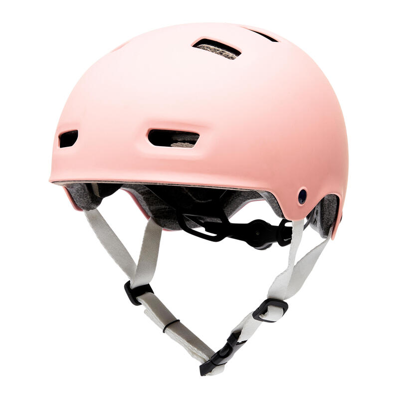 Seconde vie - Casque roller skateboard trottinette MF500 bridal pink - TRÈS BON