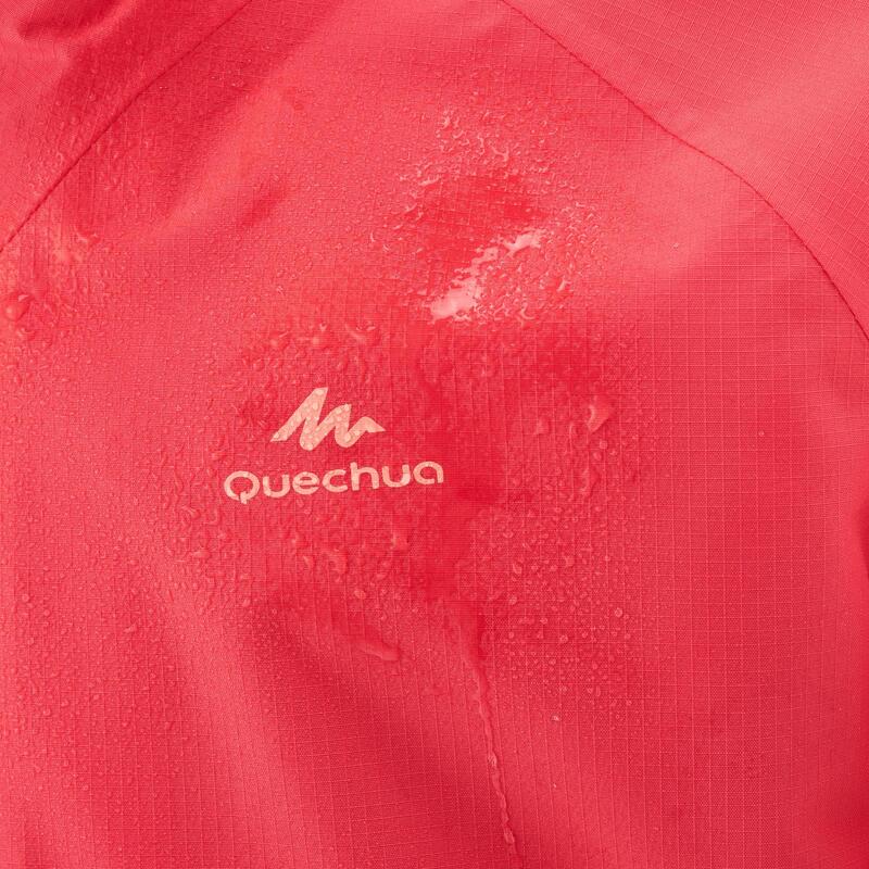 Seconde vie - Veste imperméable de randonnée - MH550 corail - enfant... - BON