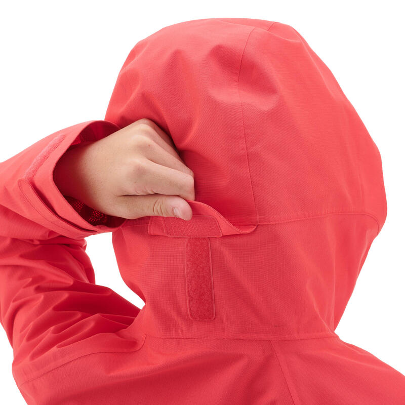 Seconde vie - Veste imperméable de randonnée - MH550 corail - enfant... - BON