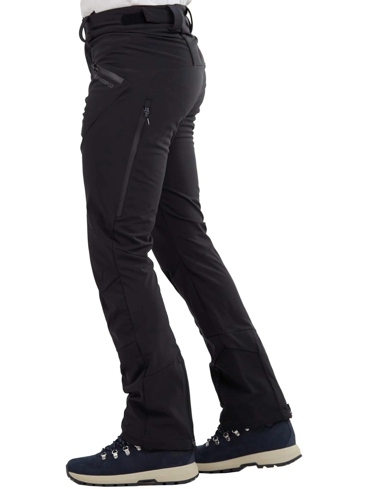 Trekkinghosen Rob Softshell Pant Herren - Schwarz 3/7