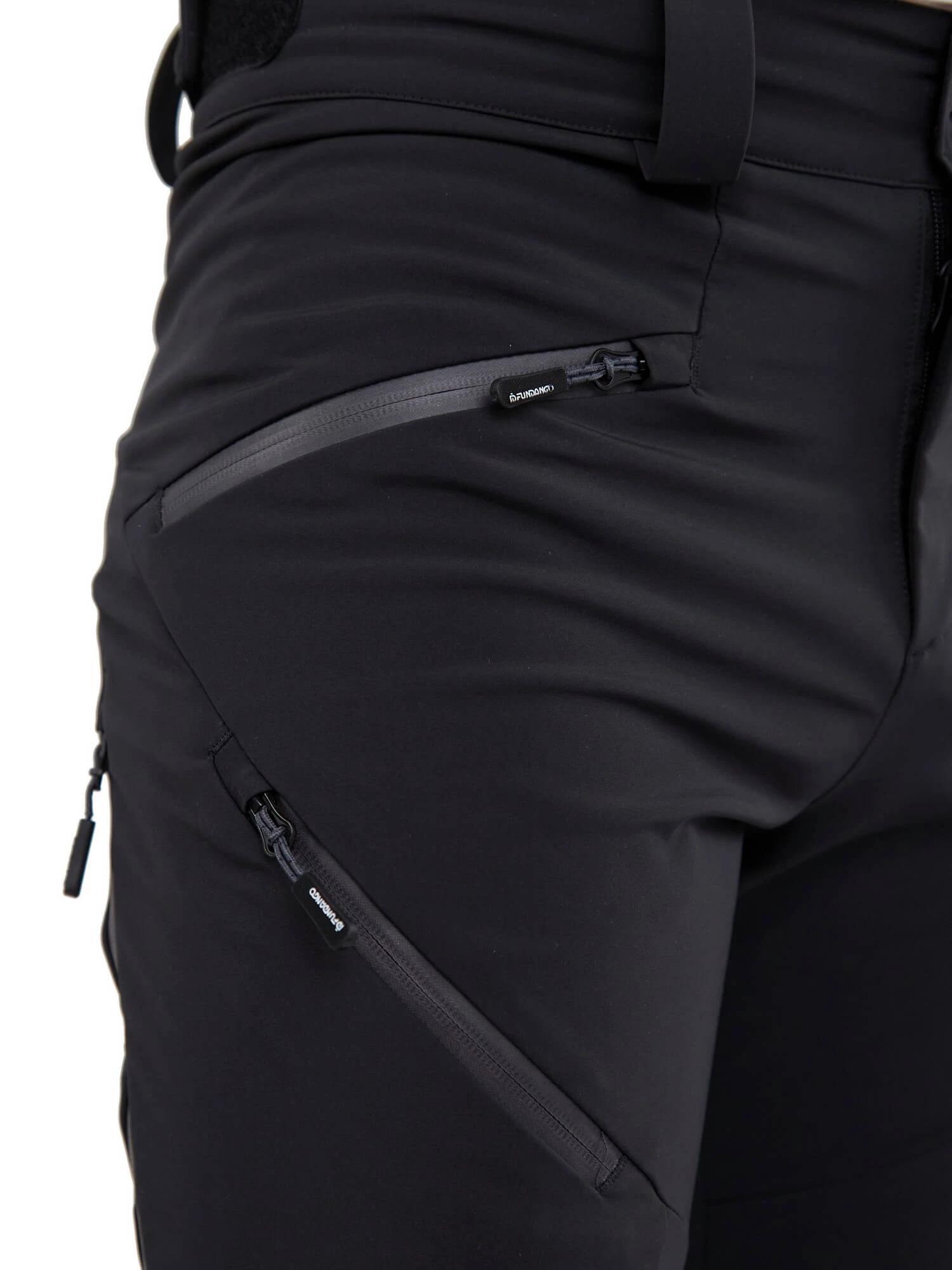 Trekkinghosen Rob Softshell Pant Herren - Schwarz 4/7