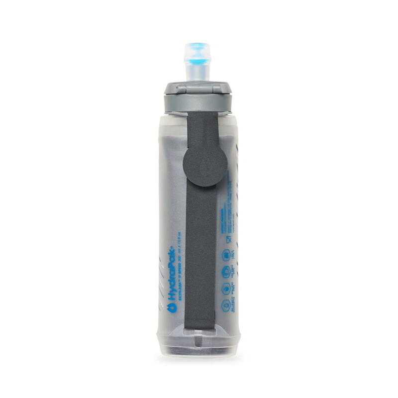 HydraPak SkyFlask 350 ml (Malibu blauw) – flexibele heupfles voor