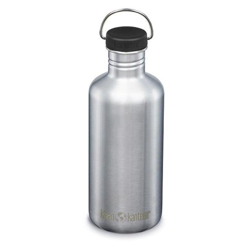 Butelka Klean Kanteen Classic mit Loop Cap Brushed Stainless 1182 ml