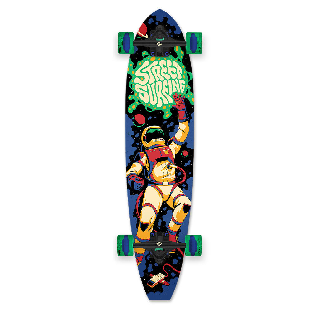 Longboard Cut Kicktail 36" Astronaut 4/7