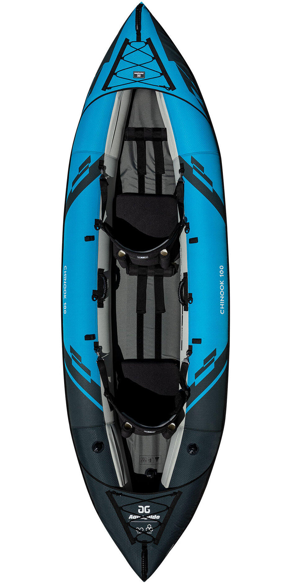 AQUAGLIDE Chinook 100 - Inflatable Recreational Kayak
