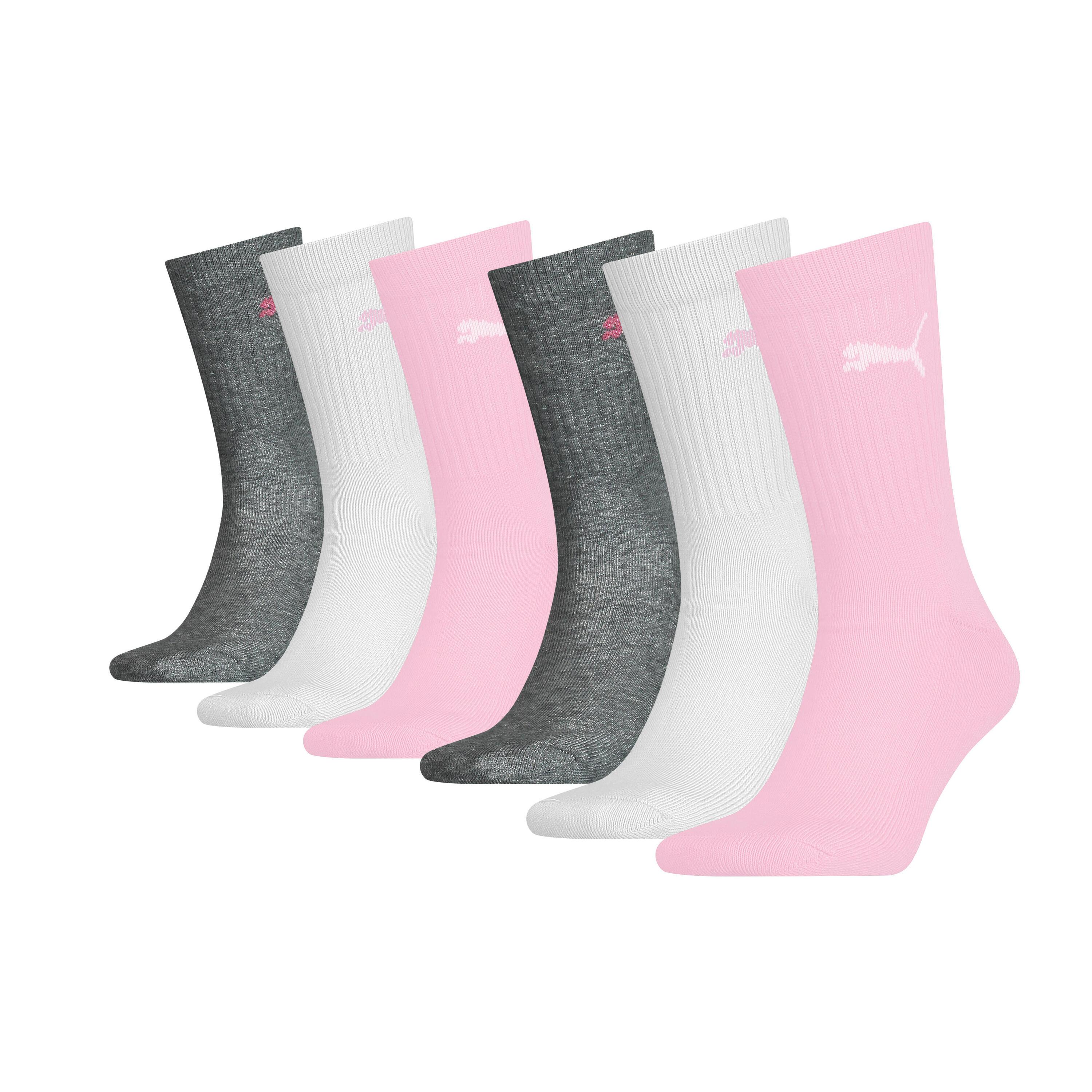 PUMA Socken Unisex 6er Pack Bequem sitzend-SPORT JUNIOR 6P ECOM