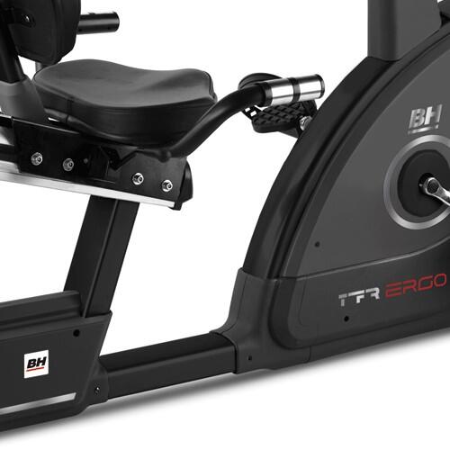Cyclette reclinabile H650BI i.TFR Ergo Black Semi-professionale con FTMS