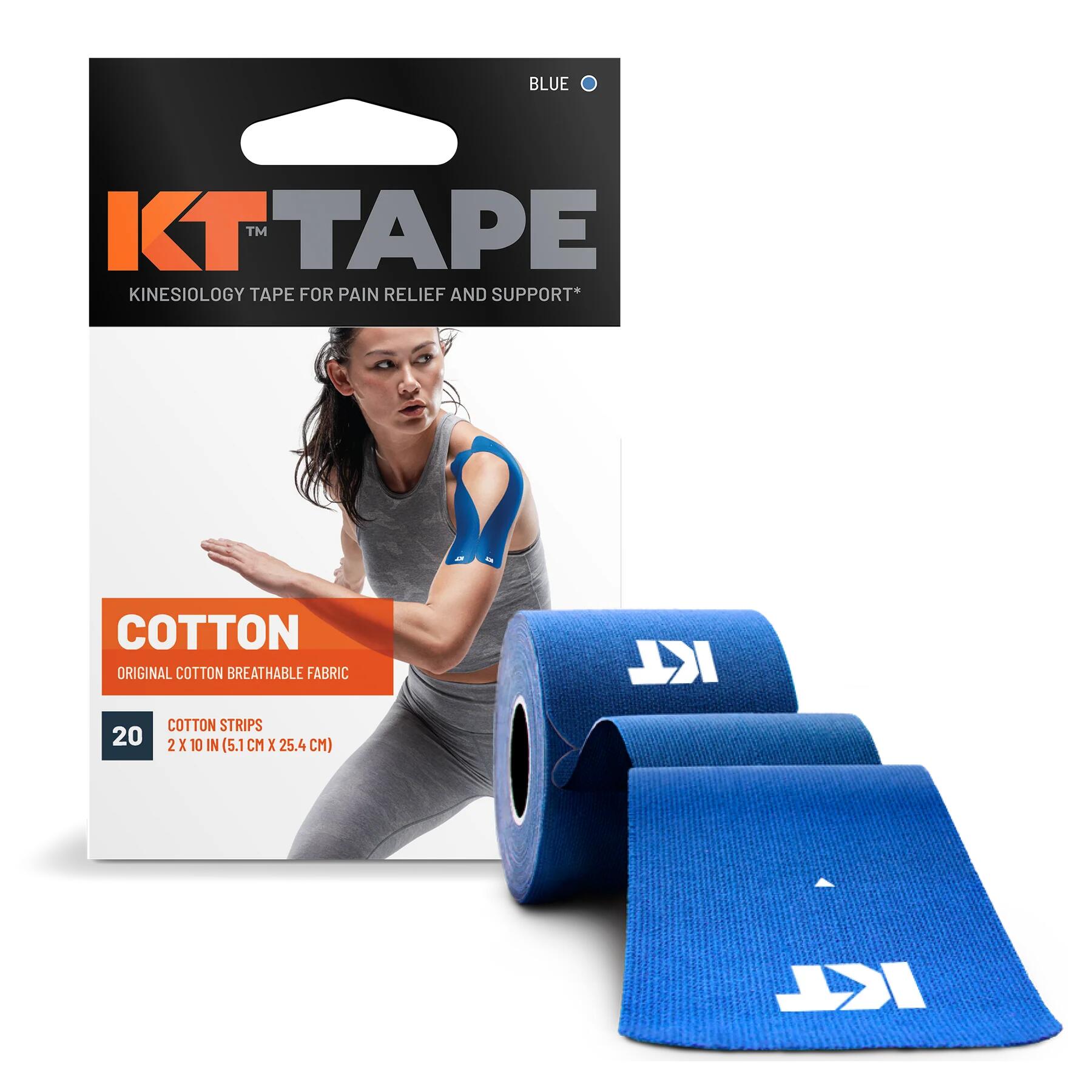 Bande de kinésiologie prédécoupé coton KT Tape Original 3/6