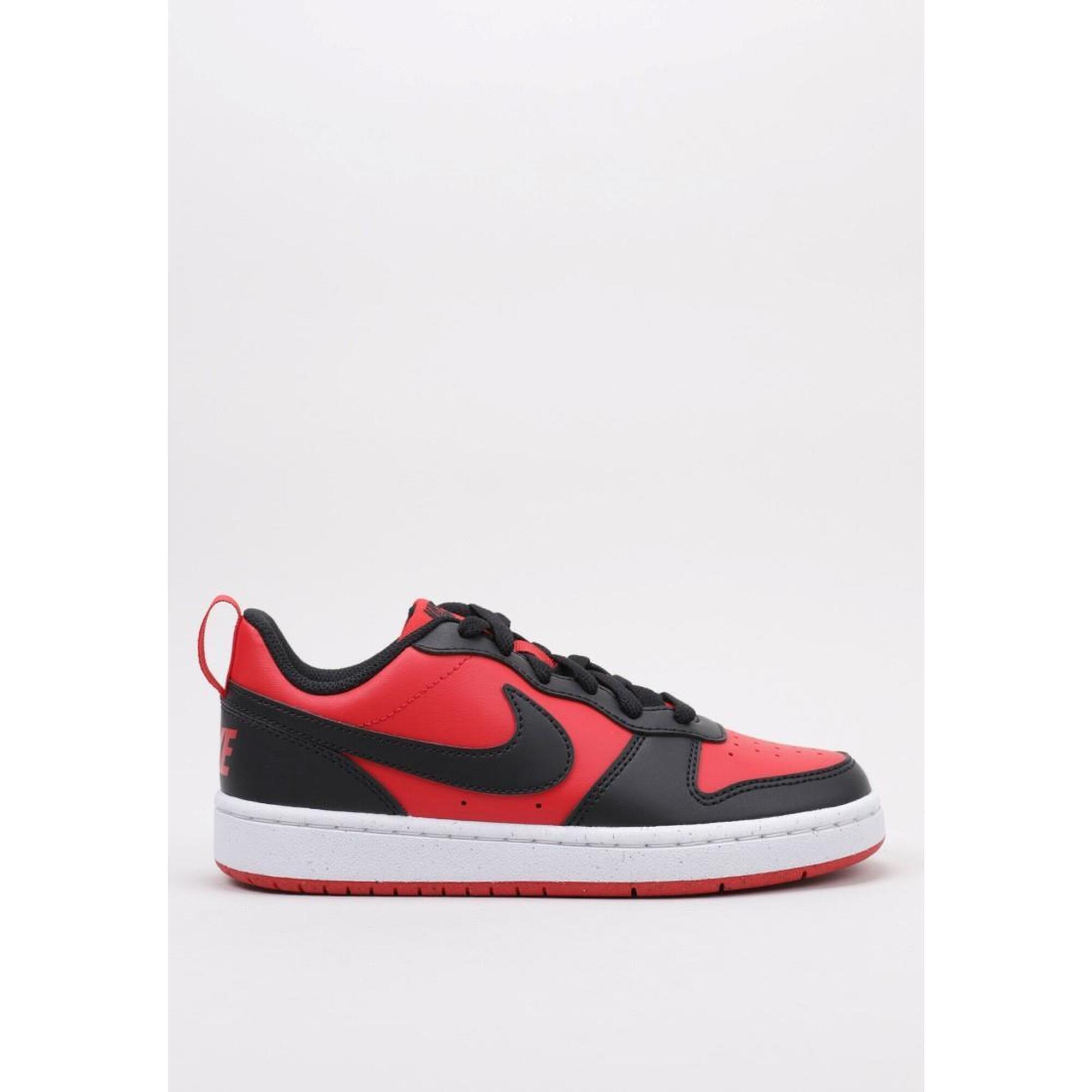 Tenisówki Nike Model Court Borough Low Recraft (gs) Kolor Czerwony
