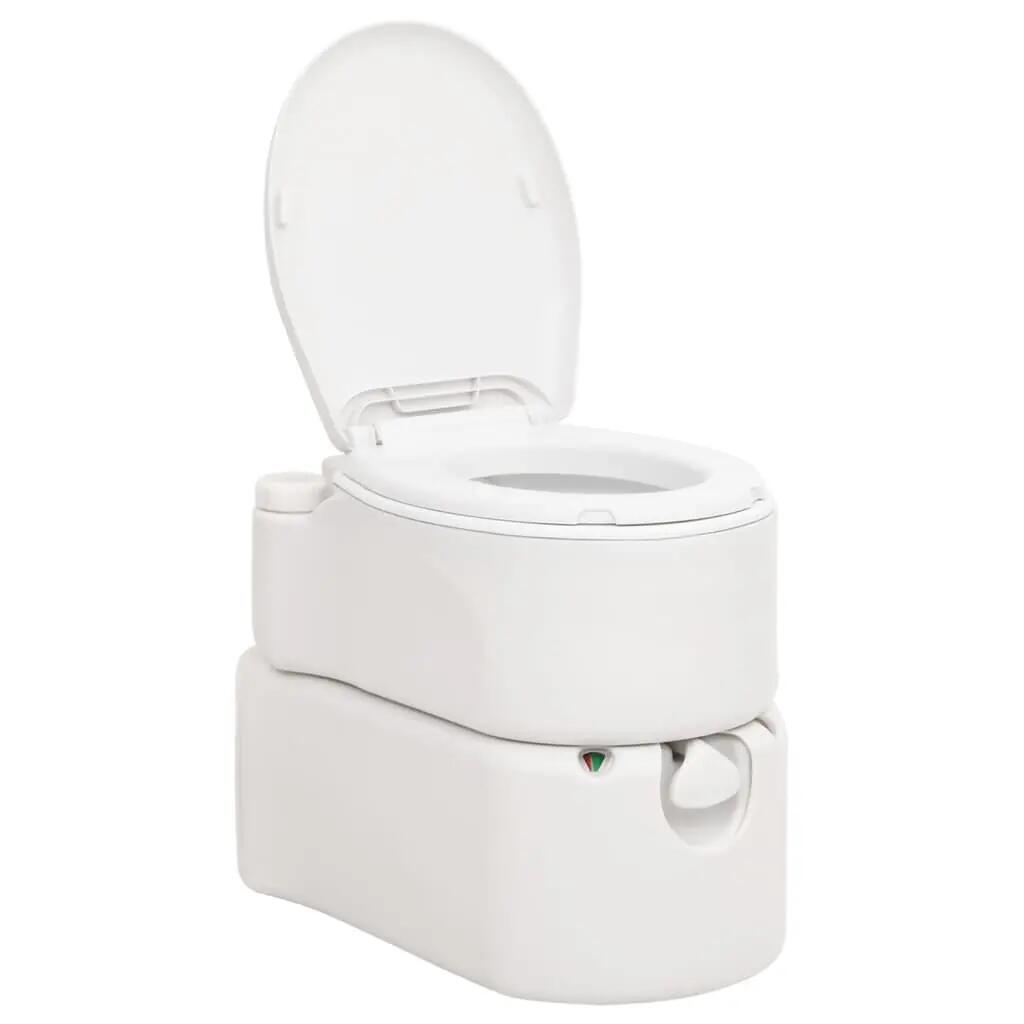 Sanita integrada p/ campismo 24+17 L PEAD e esmalte branco 3/5