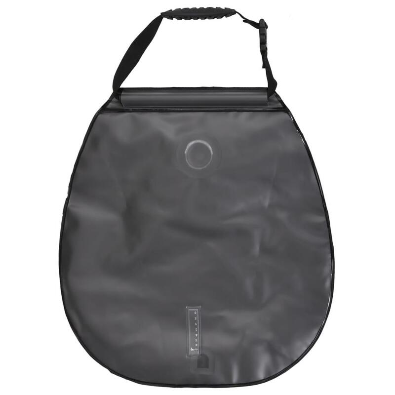 Saco de duche para campismo 20 L PVC azul