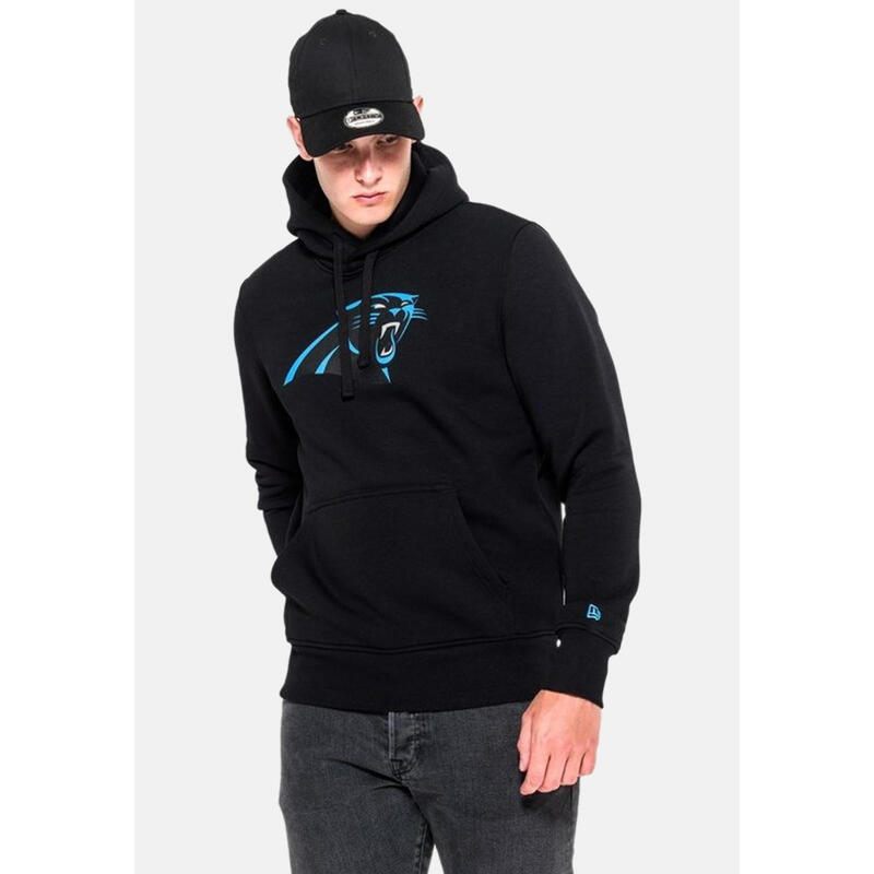 Sweat capuche New Era avec logo de l'équipe Carolina Panthers