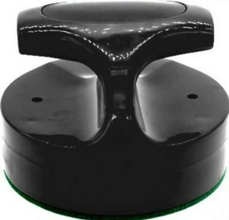 Pegasi airhockey pusher 96mm Deluxe black 2st. 2/2
