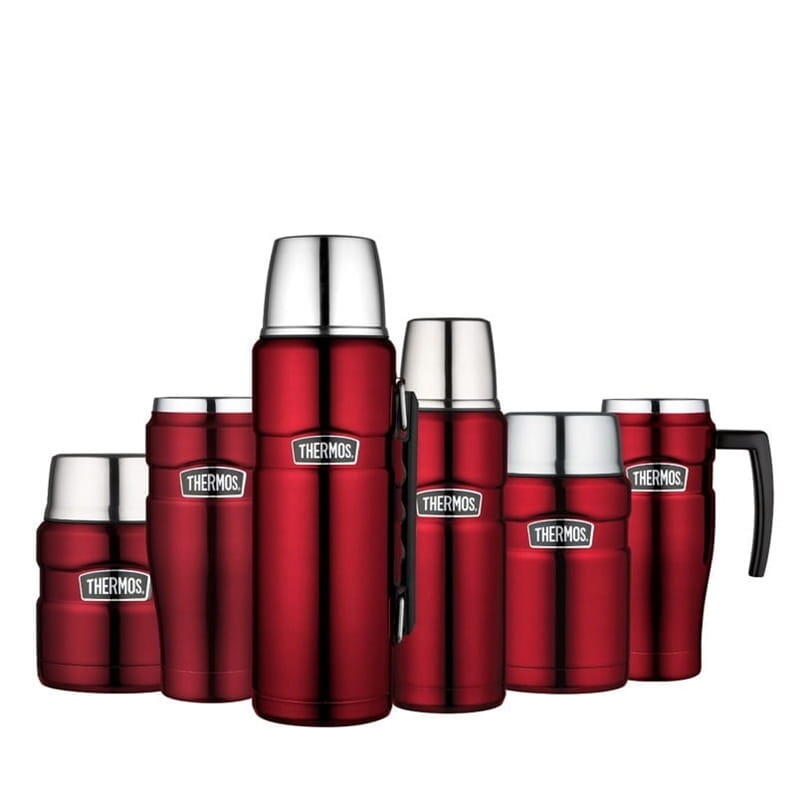 Termos Thermos na jedzenie 710 ml z łyżką czerwony 4/4