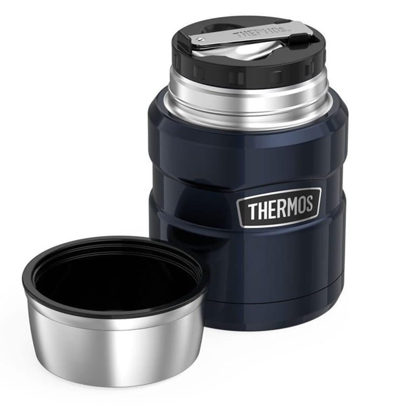 Termos Thermos na jedzenie 470 ml z łyżką czarny mat 5/5