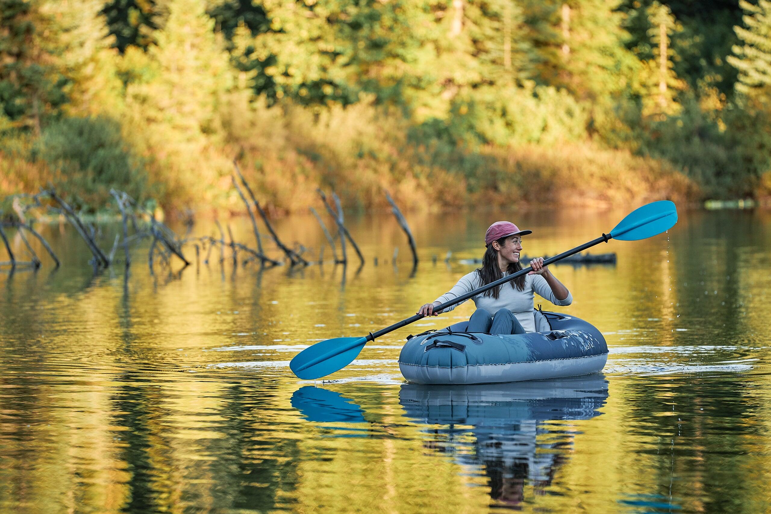 Backwoods Purist 65 - Ultralight Inflatable Fishing Kayak 3/4