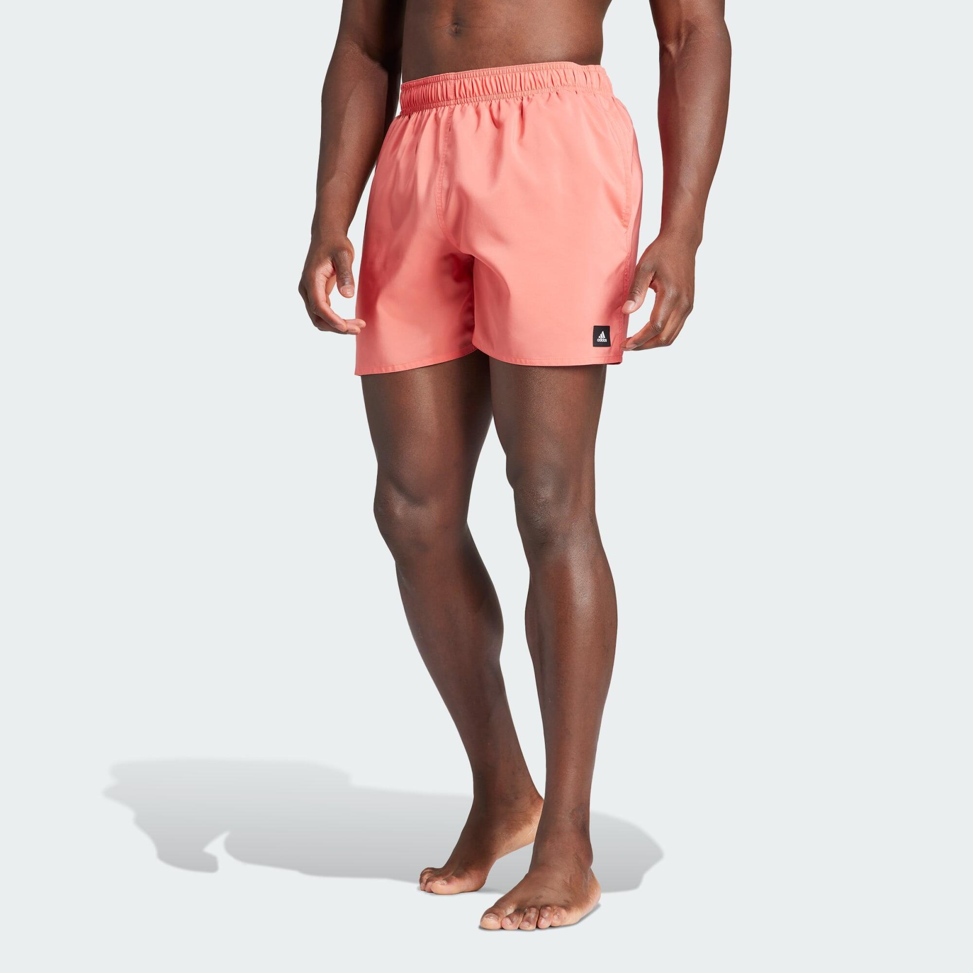 Solid CLX Short-Length Swim Shorts 1/5