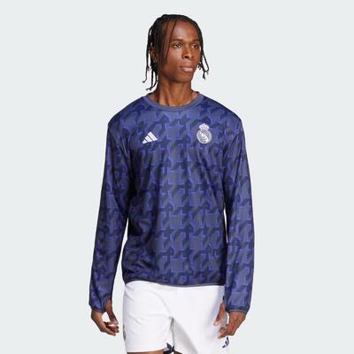 Real madrid pre-match warm shirt