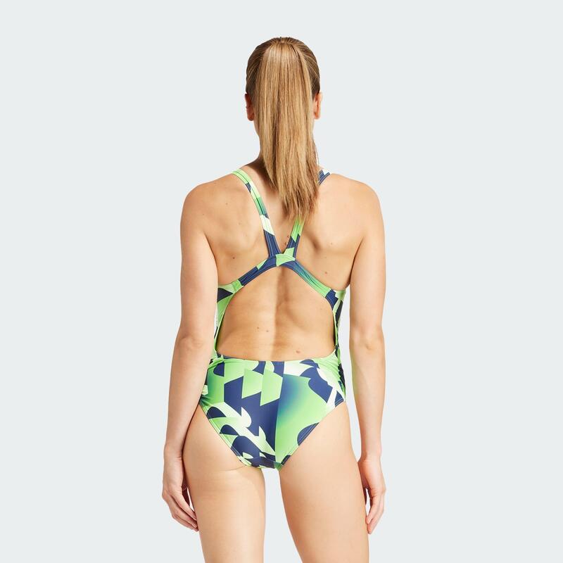 Maillot de bain graphique 3 bandes