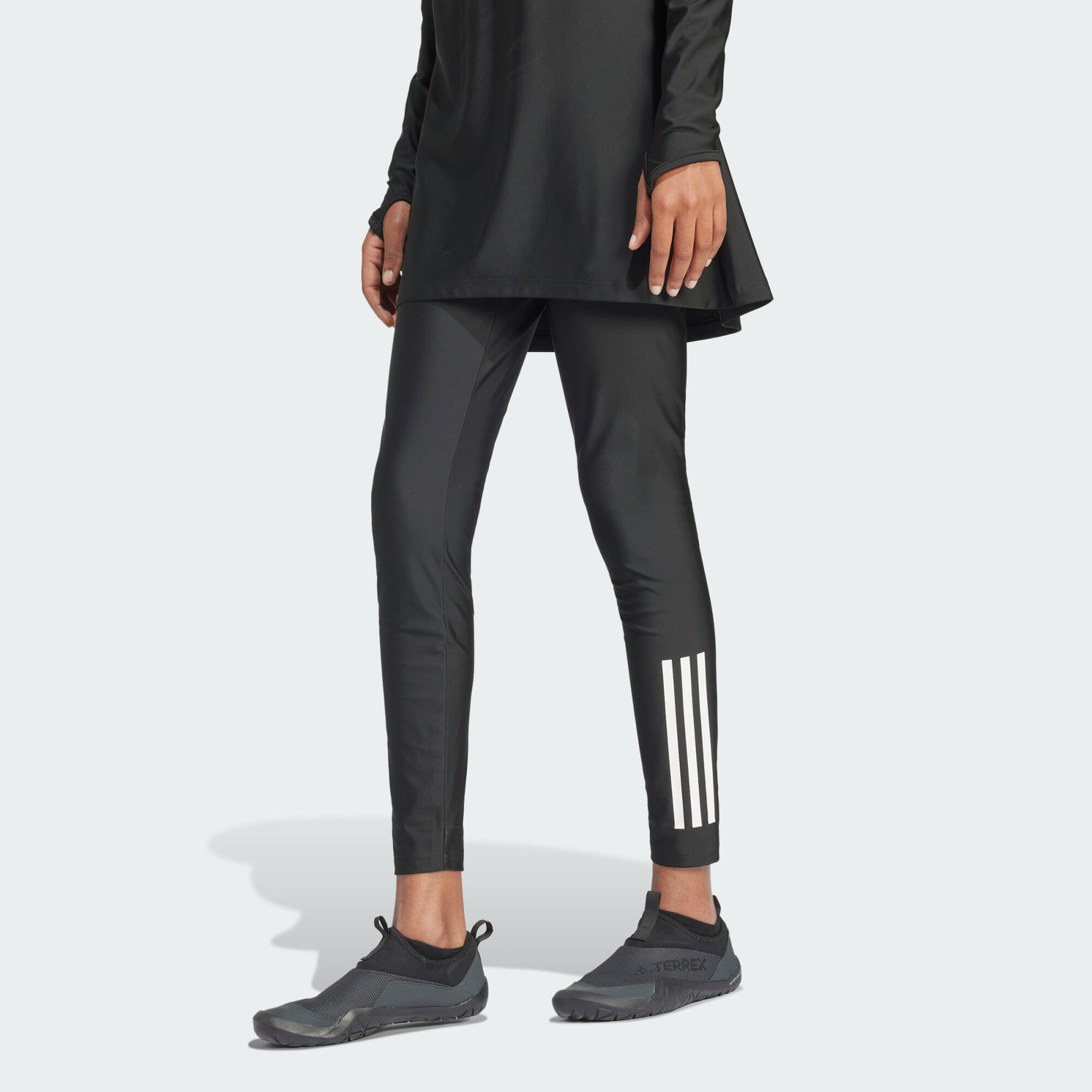 ADIDAS 3-Stripes Swim Leggings