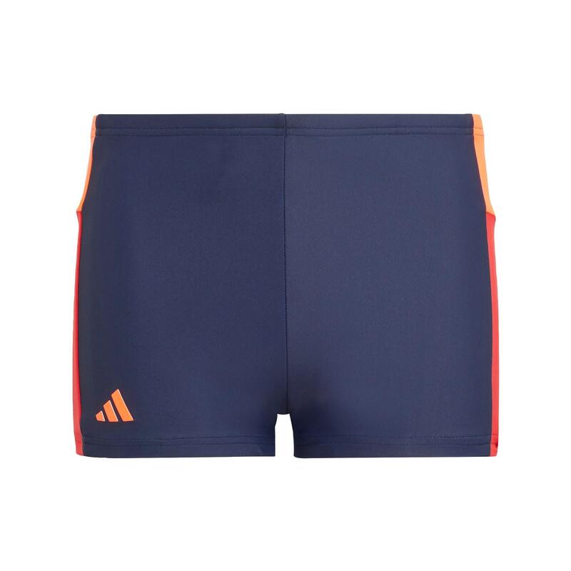 Colourblock 3-Streifen Boxer-Badehose