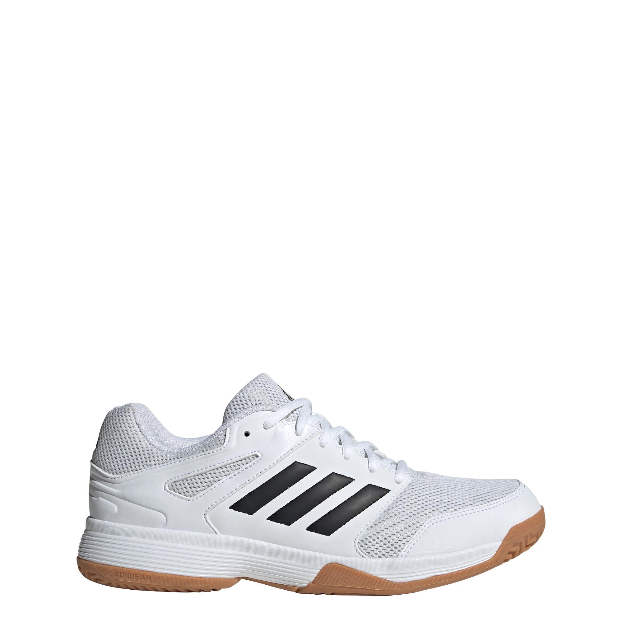 Adidas - Chaussure Speedcourt Indoor - Chaussures De Sport - Blanc|marron|noir - 42,5 - Decathlon