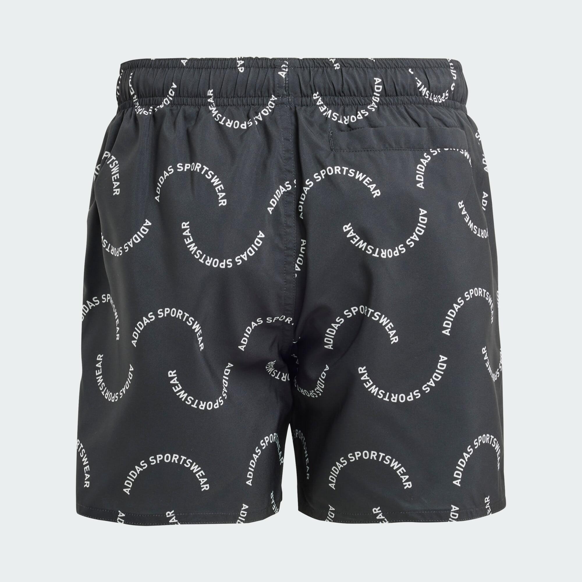 Sportswear Wave Print CLX Swim Shorts Kids 4/5