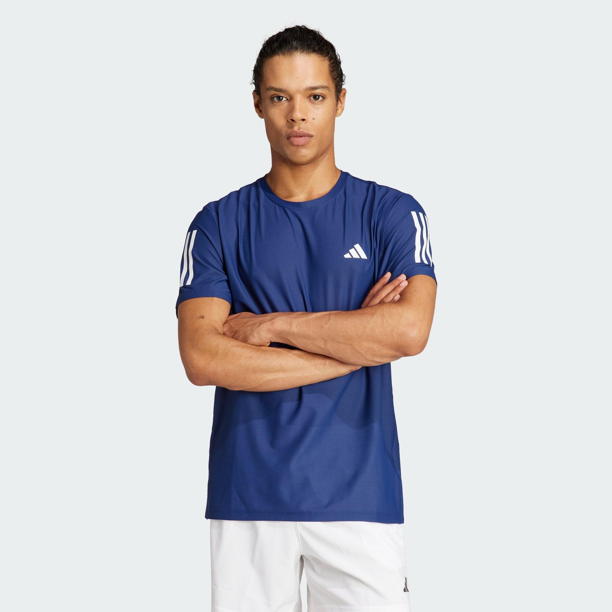 Adidas - T-shirt Own The Run - T-shirt Manches Courtes - Blanc|bleu - 36 Xs - Decathlon