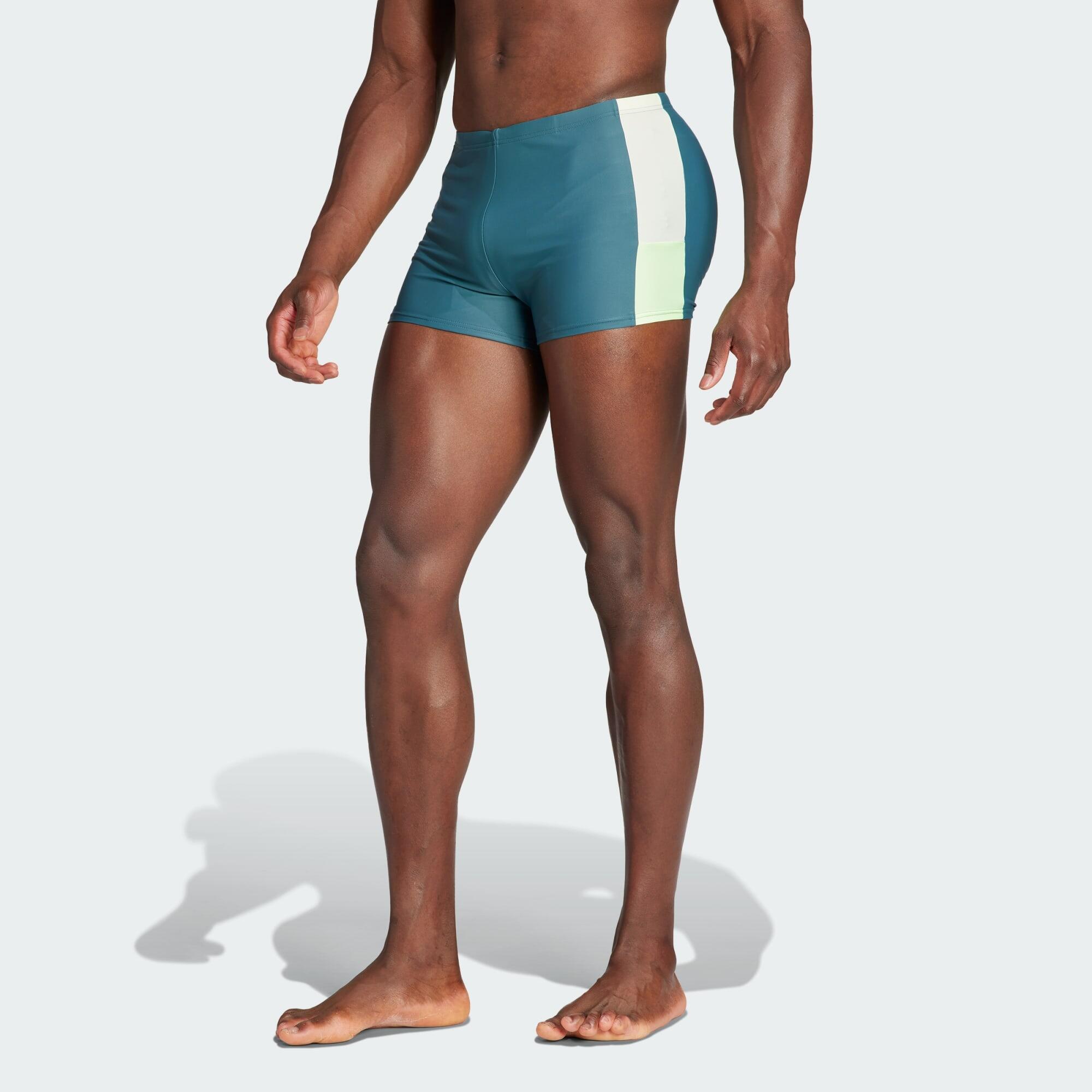 ADIDAS Colorblock 3-Stripes Swim Boxers