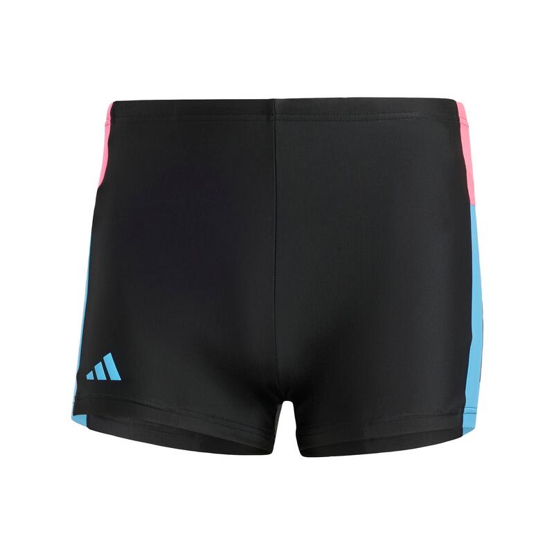 Colorblock 3-Streifen Boxer-Badehose