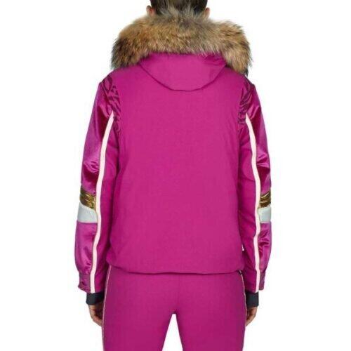 Donatella 女裝滑雪外套(沒有毛領) + Alberta 女裝滑雪褲 - 紫色