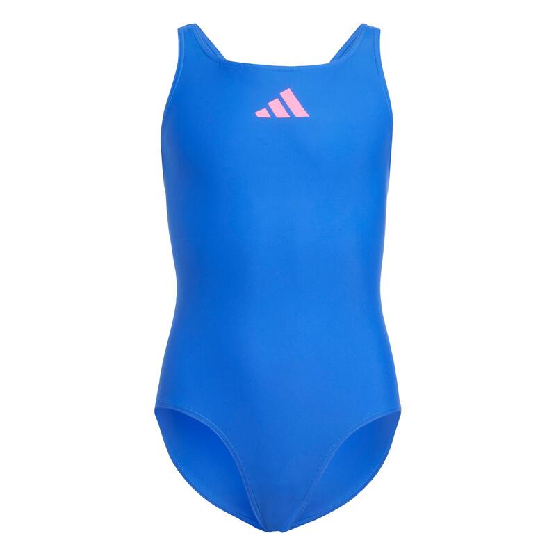 Maillot de bain uni à petit logo