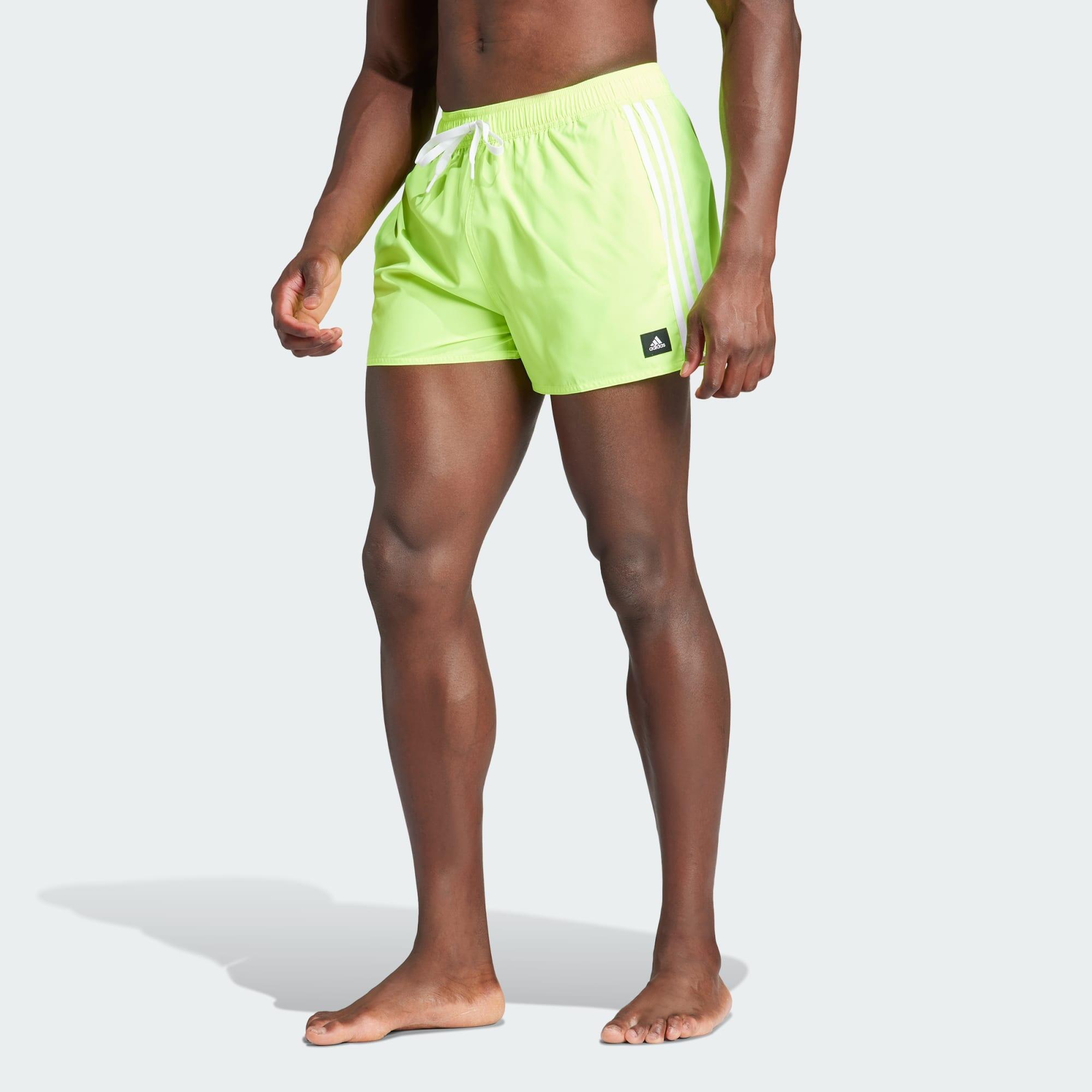 ADIDAS 3-Stripes CLX Very-Short-Length Swim Shorts