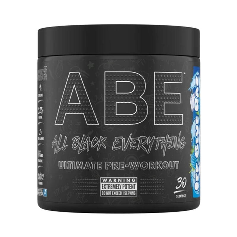 ABE Ultimate Pre-Workout - Icy Blue Raz - 375 gram (30 doseringen)