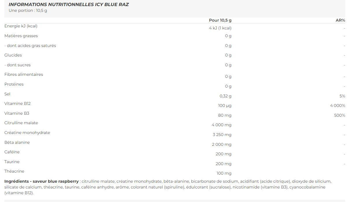 Pre-workout ABE 315g Applied Nutrition 2/2