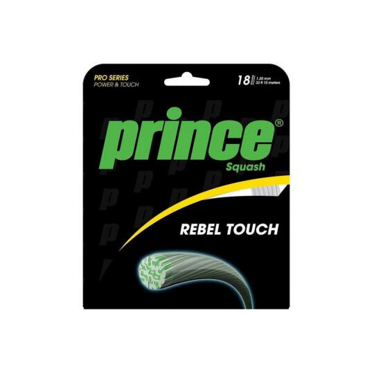 Ensemble cordage de squash Prince Rebel Touch 18
