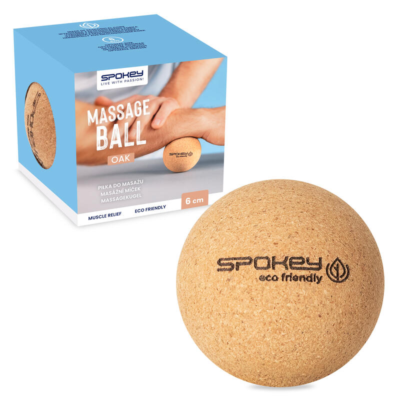 Korkový masážní míček Spokey OAK