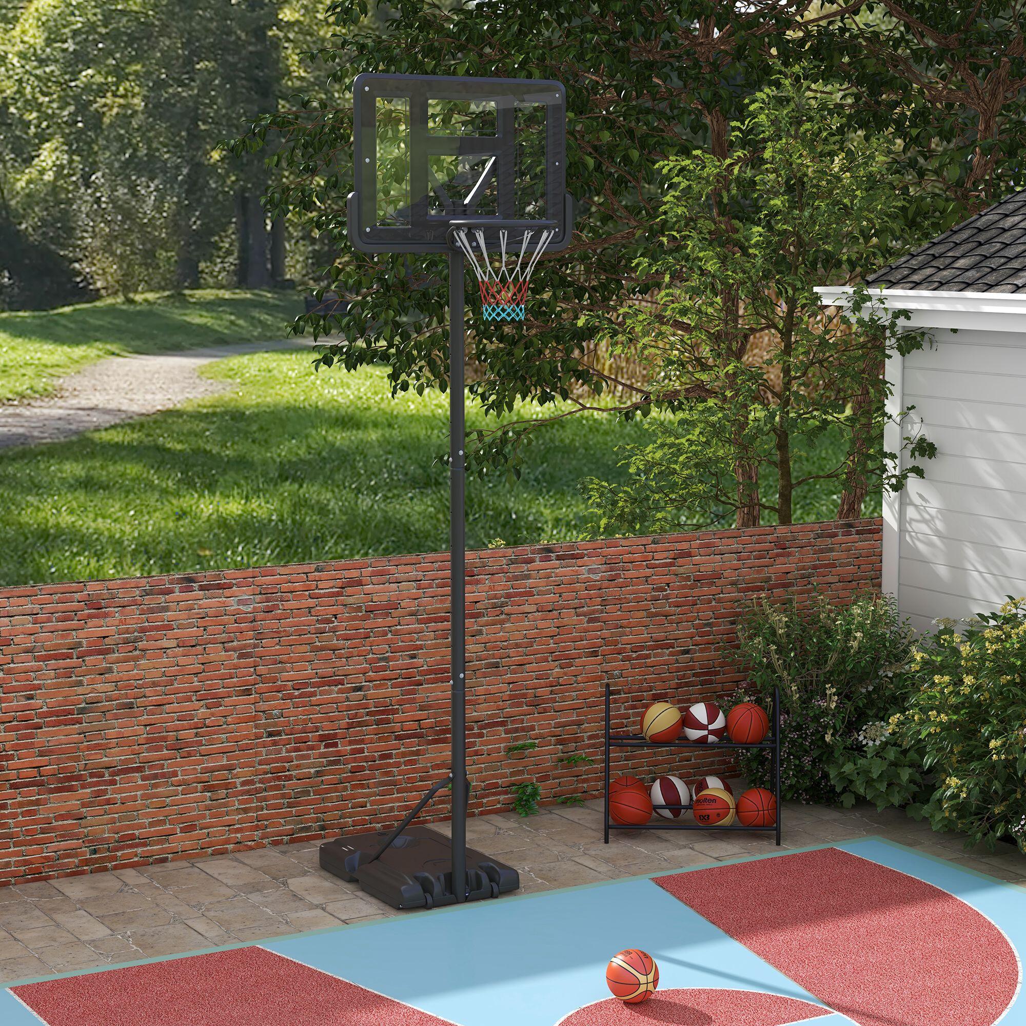 Canestro Da Basket Supporto Altezza Regolabile Per Esterni Pallacanestro Sport Dunlop 82187215
